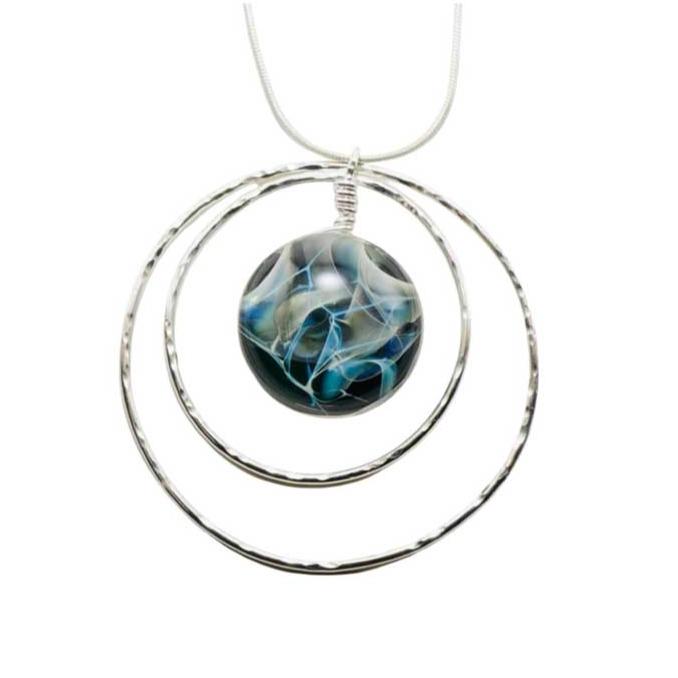Double Hoop Necklace