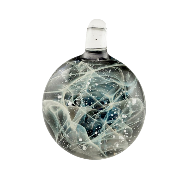 Memorial Silver Smoke Pendant