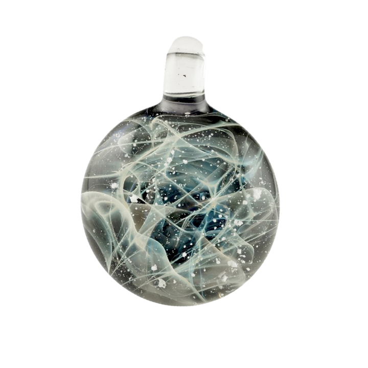 Memorial Silver Smoke Pendant