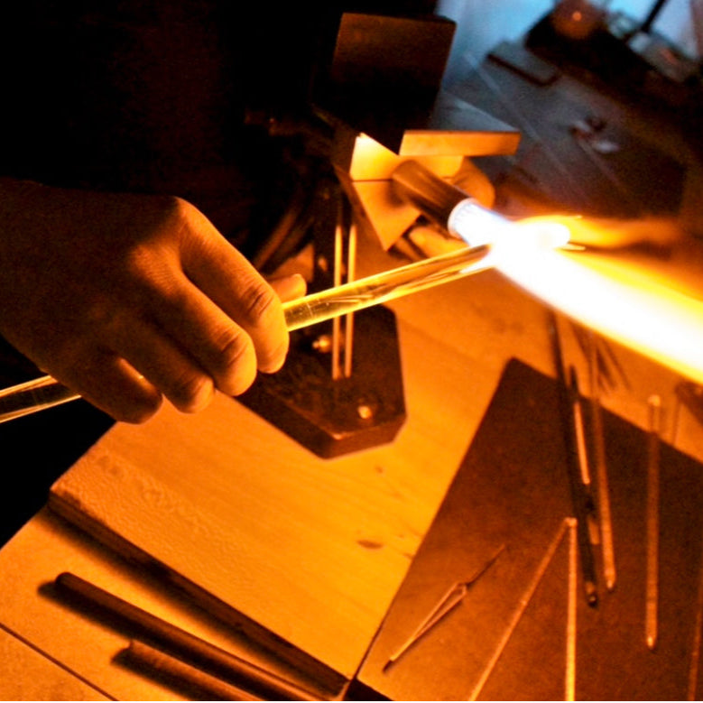 Borosilicate Beginner Flameworking -Solid Glass Forms