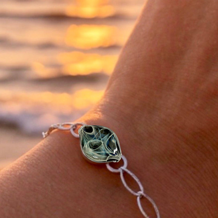 Adjustable Silver Diamond Bracelet