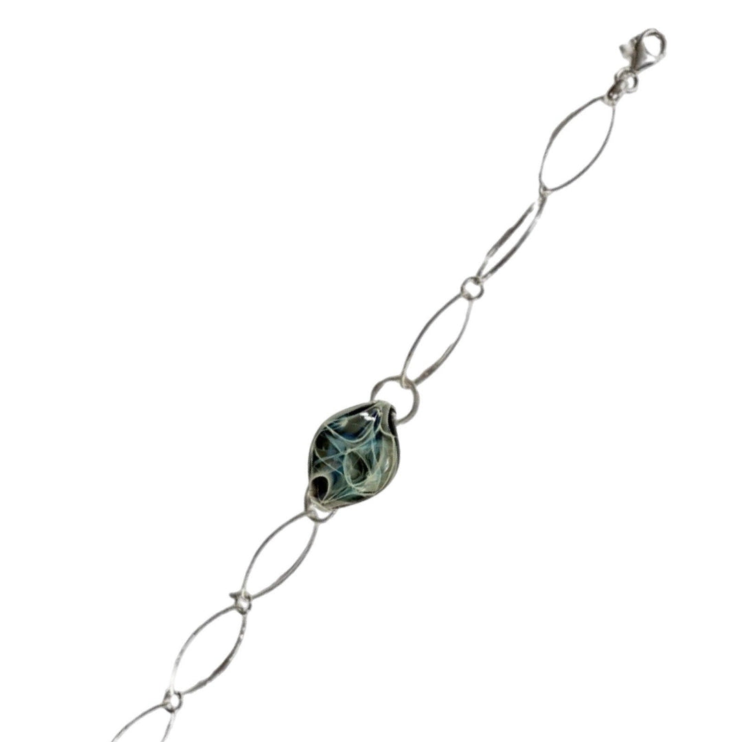 Adjustable Silver Diamond Bracelet